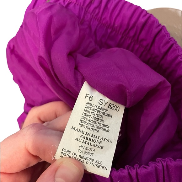 Columbia Purple Youth snow Pants - Picture 4 of 4